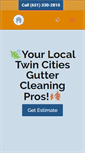 Mobile Screenshot of guttercleaningstpaul.com